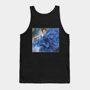 Blue dancer Tank Top